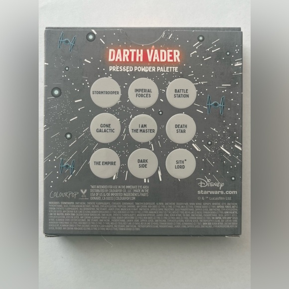 BRAND NEW: ColourPop x Star Wars Darth Vader Palette - Picture 6 of 7